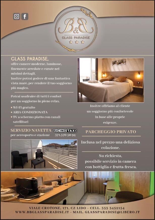 B&B Glass Paradise Катандзаро Екстериор снимка